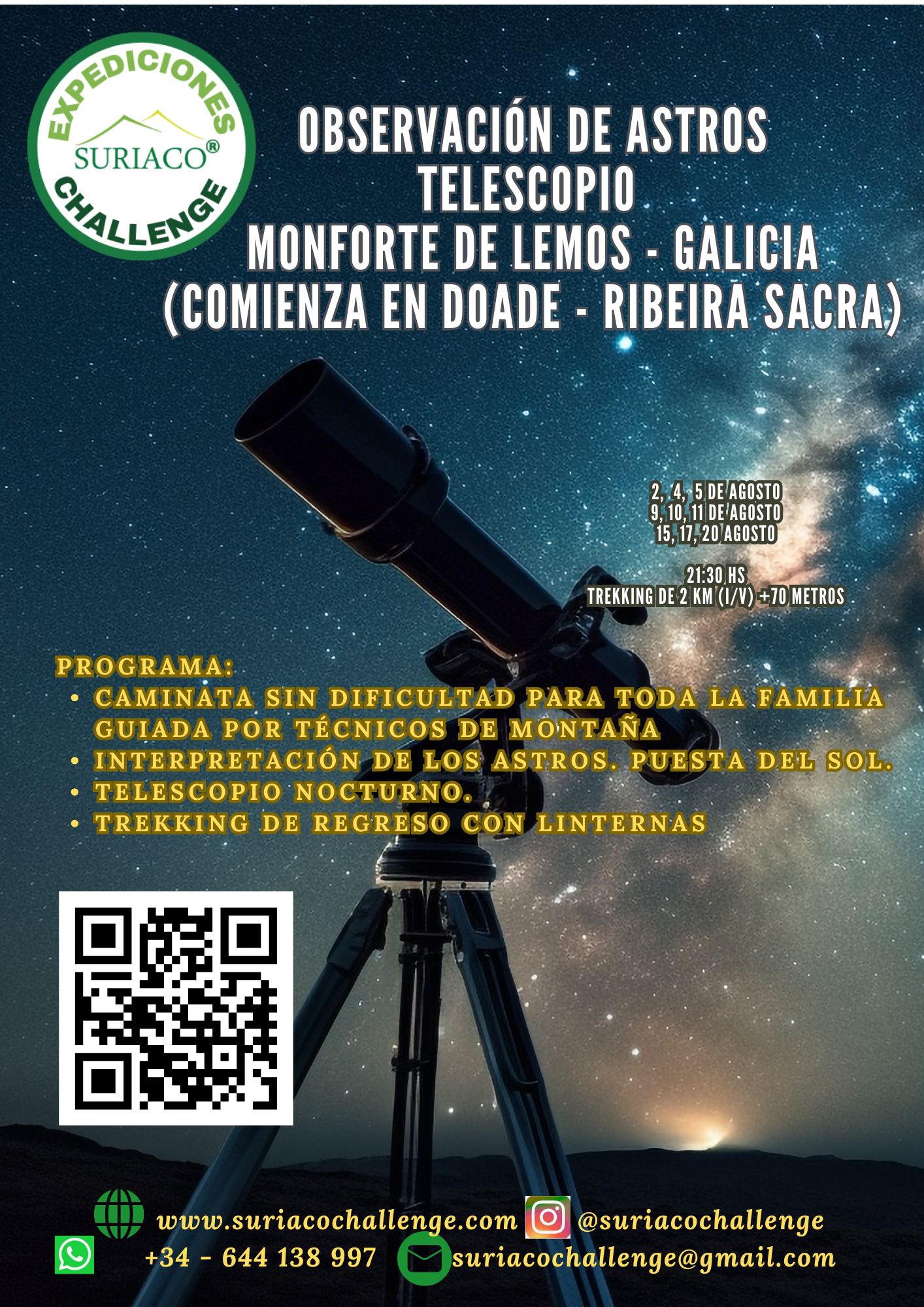 ASTRONOMÍA EN RIBEIRA SACRA